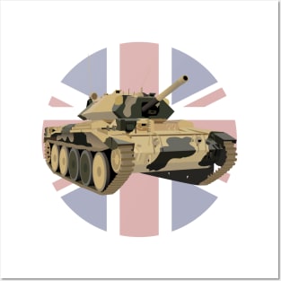 Crusader WW2 British Tank Posters and Art